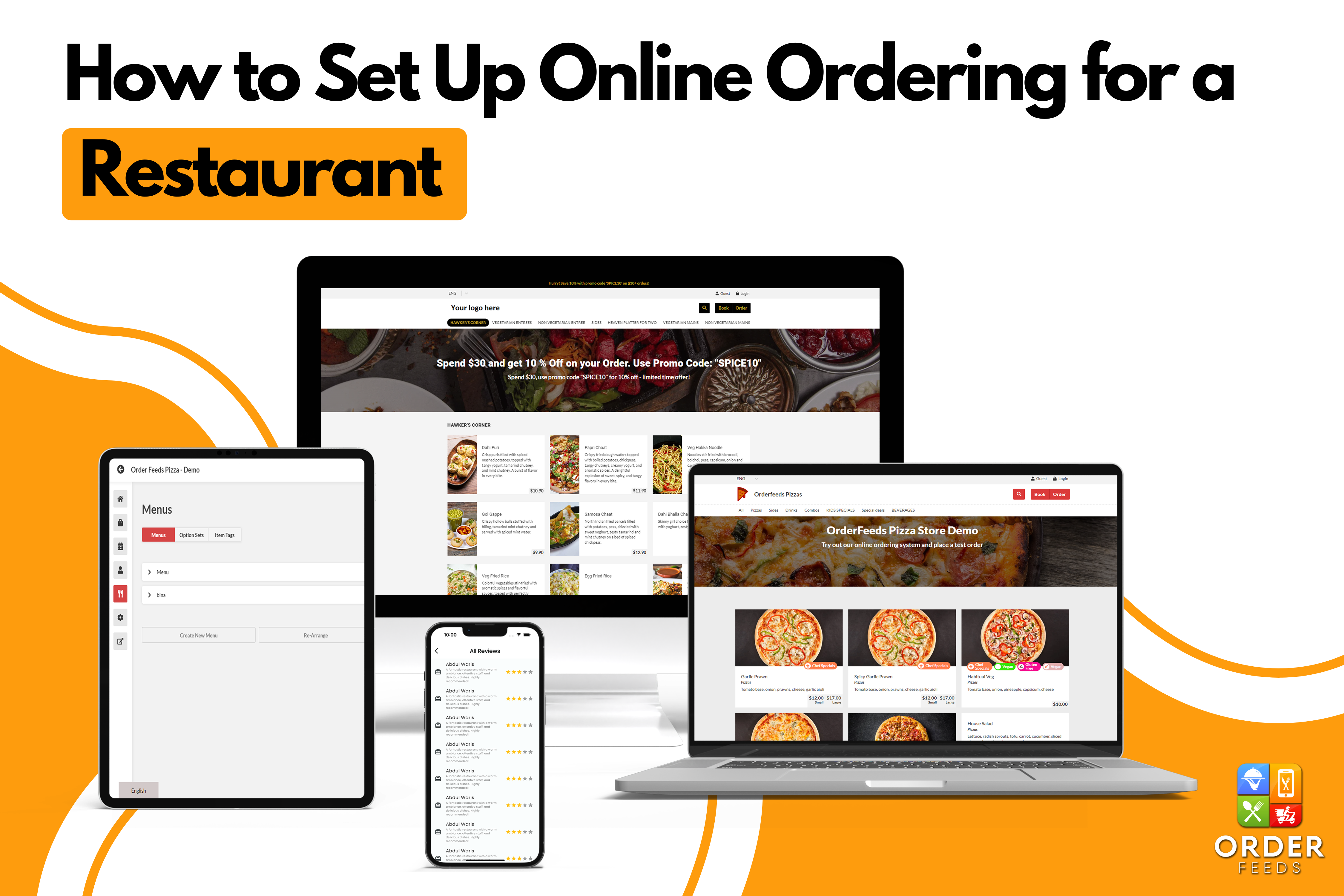 How to Set Up Online Ordering for a Restaurant